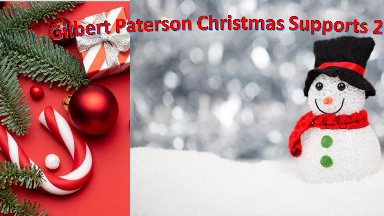Christmas Supports 2022 | Gilbert Paterson Middle School